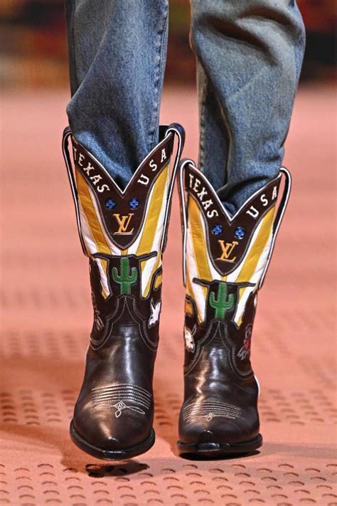 louis vuitton cowboy boots mens|louis vuitton knee boots.